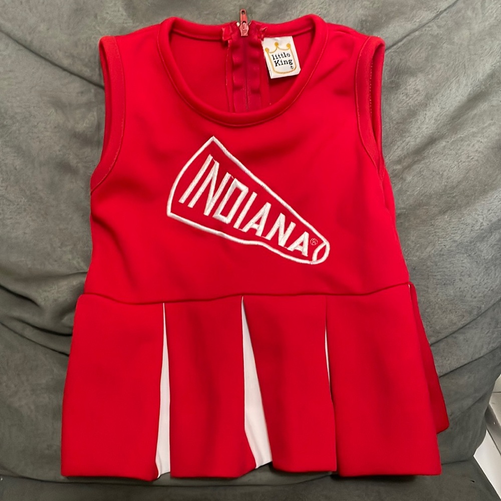Indiana University cheerleader dress